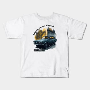 Dolomite, the ride of legends Kids T-Shirt